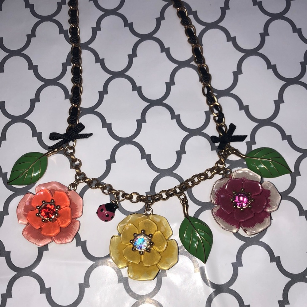 Early 2000’s chunky BetseyJohnson necklace